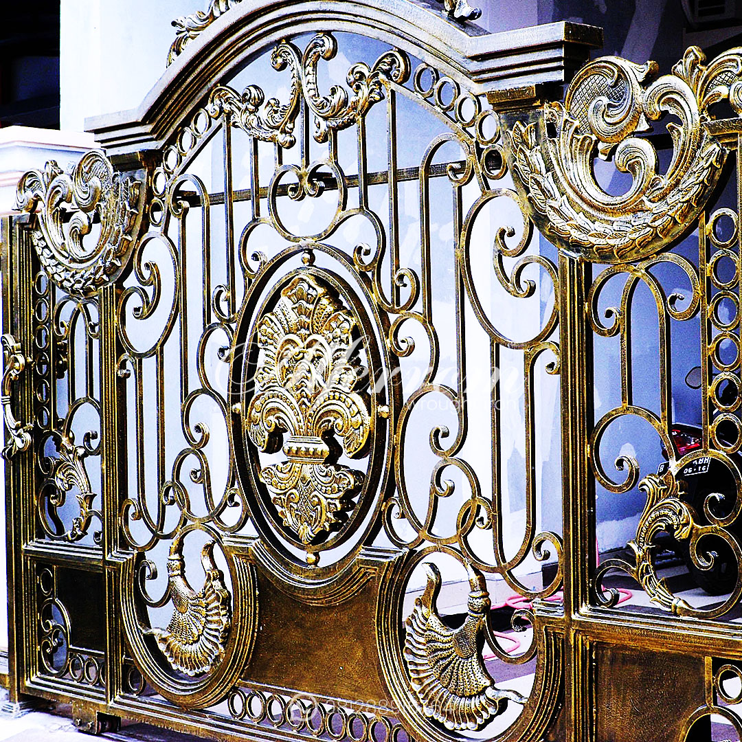 Pintu Gerbang Alumunium Cetak